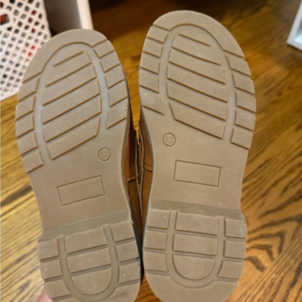 GAP Boys Brown Leather Dress Shoes
